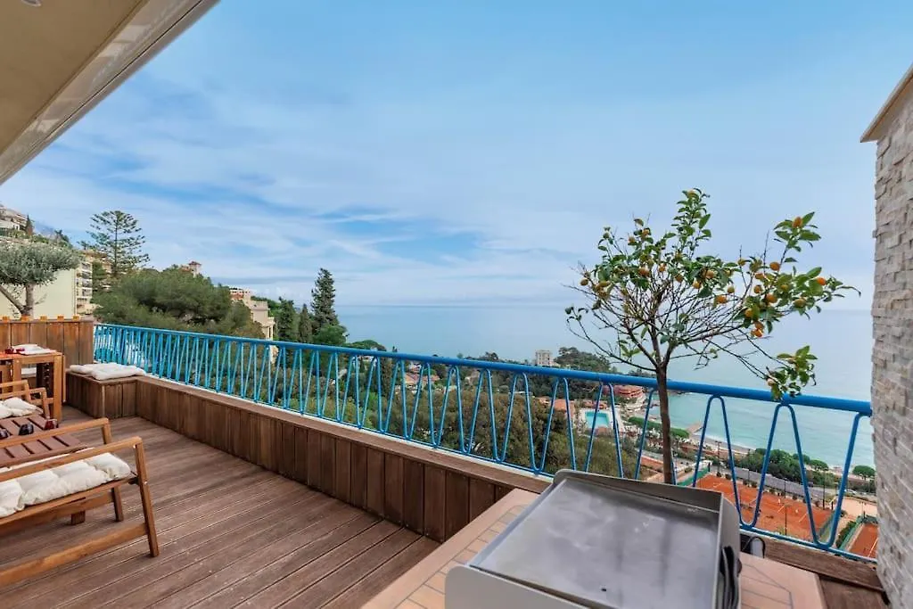 3 Bedrooms Duplex Penthouse - Monaco Border 2Min Walking Distance 로퀴에브륀캡마르탱 0*,