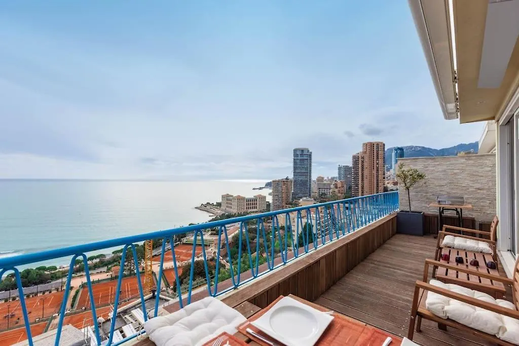 3 Bedrooms Duplex Penthouse - Monaco Border 2Min Walking Distance 로퀴에브륀캡마르탱 아파트